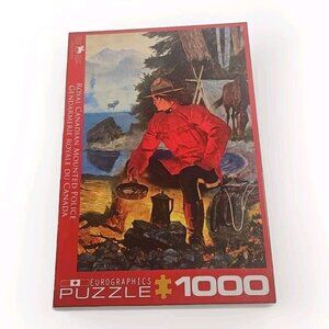 Royal Canadian Mounted Police 1000 Piece Jigsaw Puzzle by Eurographics.